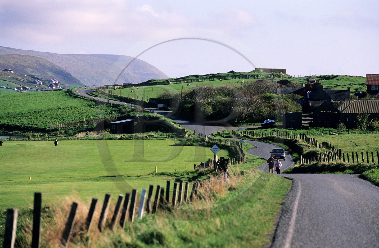 Royaume-Uni, Ecosse, les Shetland, Mainland, Loch of Tingwall