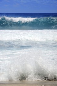 France, île de la Réunion, la côte sud, plage de Grand-Anse