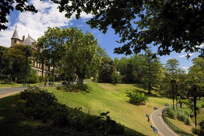 France, Hérault (34), Béziers, parc paysager du Plateau des Poètes