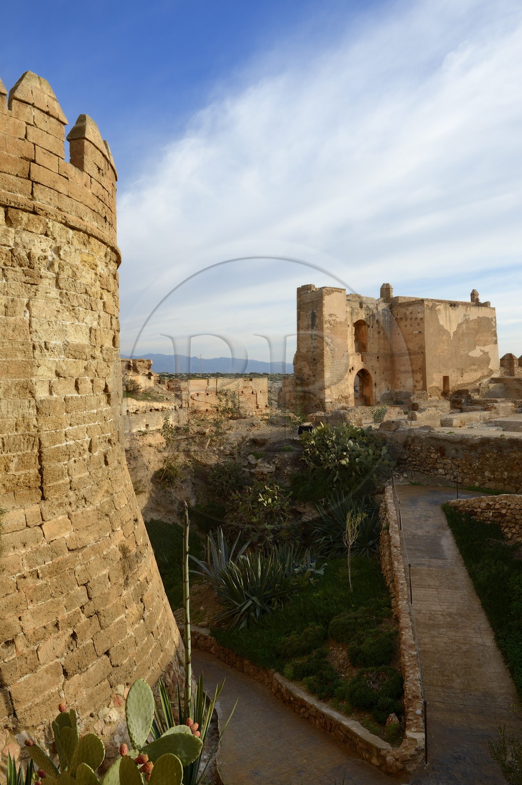 Spain, Andalusia, Almeria, the Alcazaba fortress