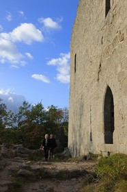 France, Bas Rhin, Barr, Haut Andlau Castle
