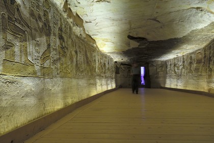 Egypt, Upper Egypt, Nubia, Abu Simbel, site listed as World Heritage by UNESCO, Ramesses II Temple