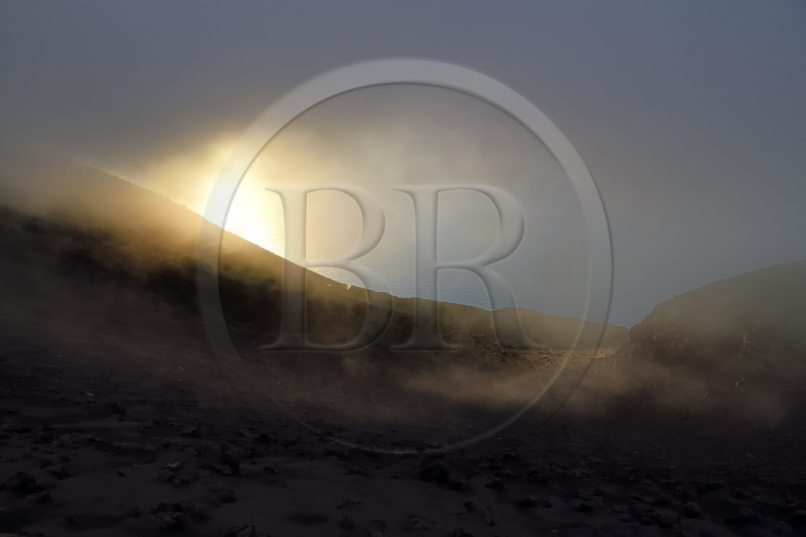 Italy, Sicily, Aeolian Islands, listed as World Heritage by UNESCO, Stromboli island,