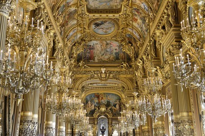 France, Paris (75), Opéra Garnier, le Grand Foyer