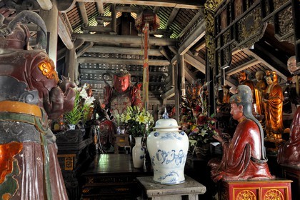 Vietnam, Ha Tay province, Thay pagoda