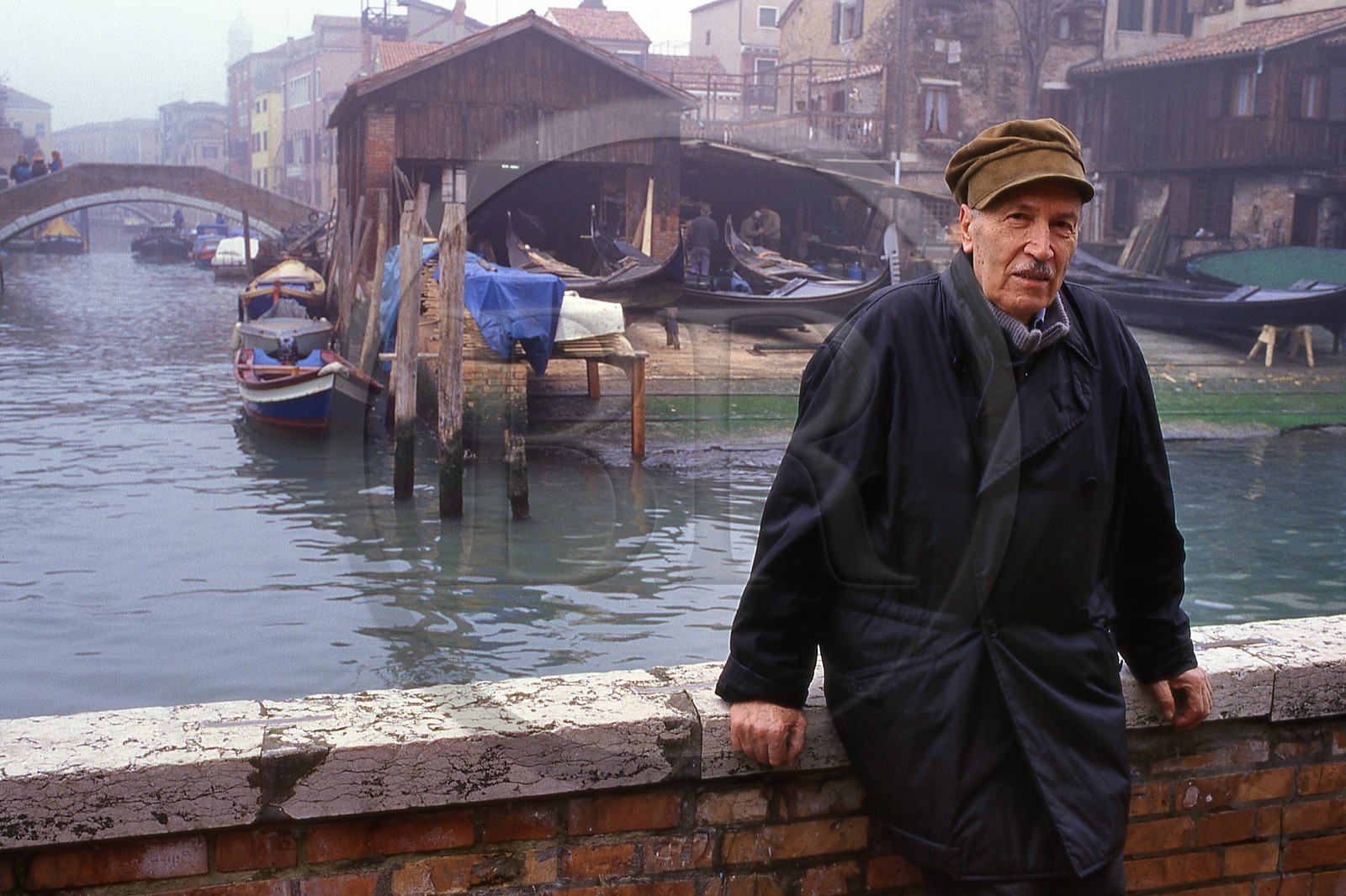 Italie, Vénétie, Venise, le peintre Zoran Music