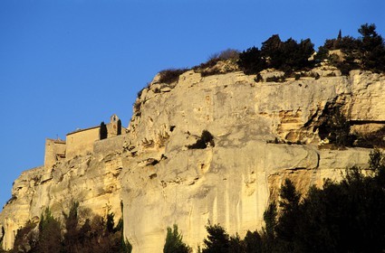 France, Bouches-du-Rhône (13), Les Baux-de-Provence, labellisé Les Plus Beaux Villages de France, chapelle des pénitents blancs (17ème siècle)