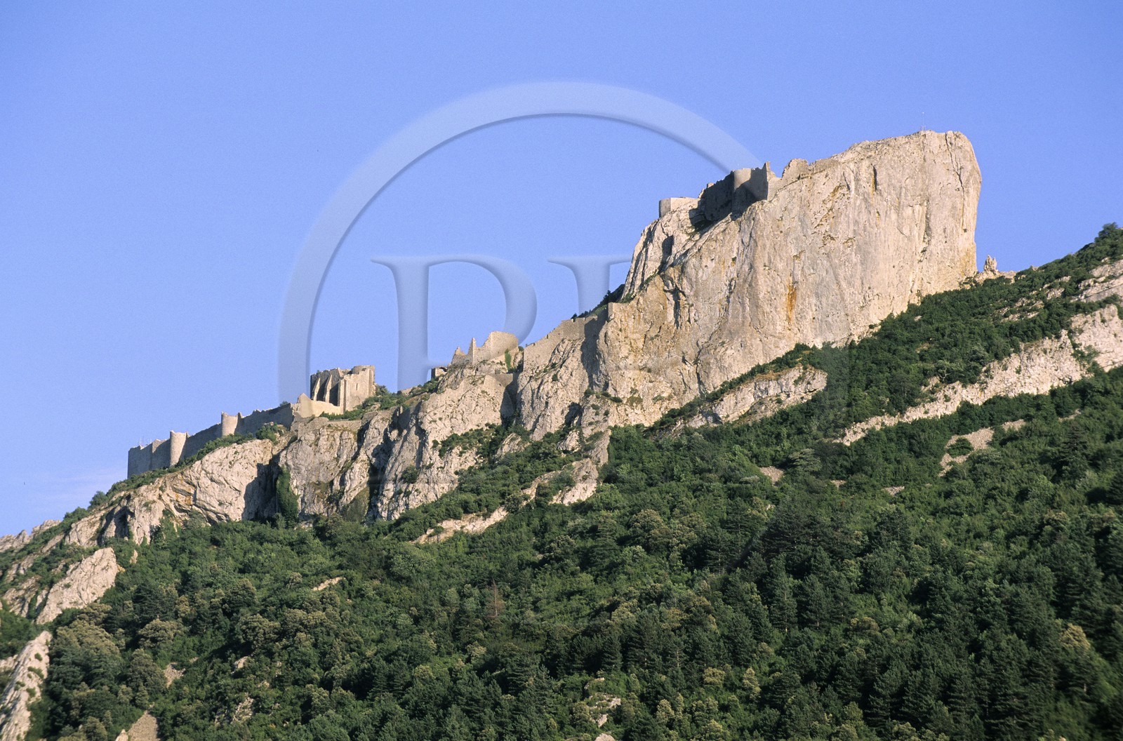 France, Aude, cathar Peyrepertuse Castle