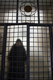 Croatia, Dalmatia, Dalmatian Coast, Trogir, historic center listed as World Heritage by UNESCO, Benedictine Convent of St. Nicholas, an enclosed nun