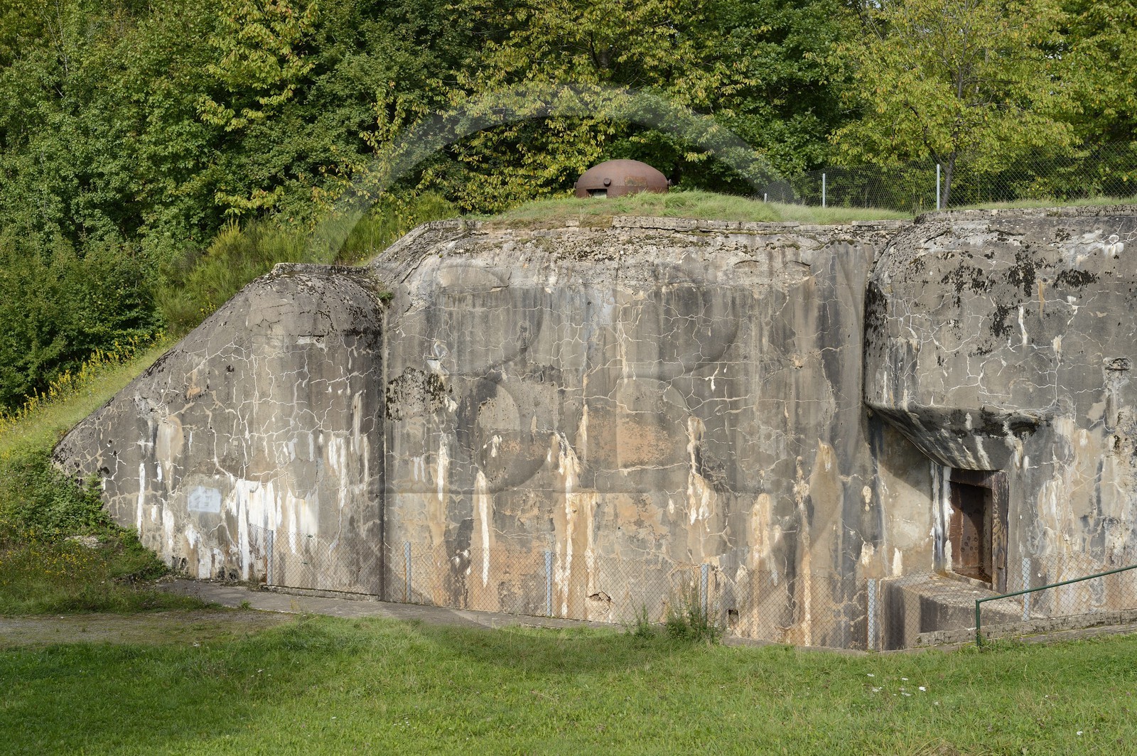 France, Moselle (57), Veckring, Ligne Maginot, forteresse du Hackenberg, bunker