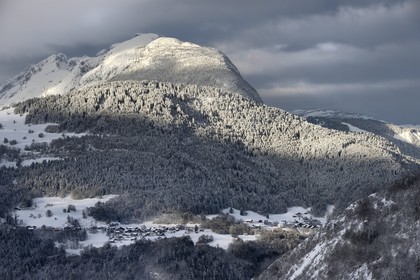 France, Haute Savoie, Nancy sur Cluses in the Aravis mountain range