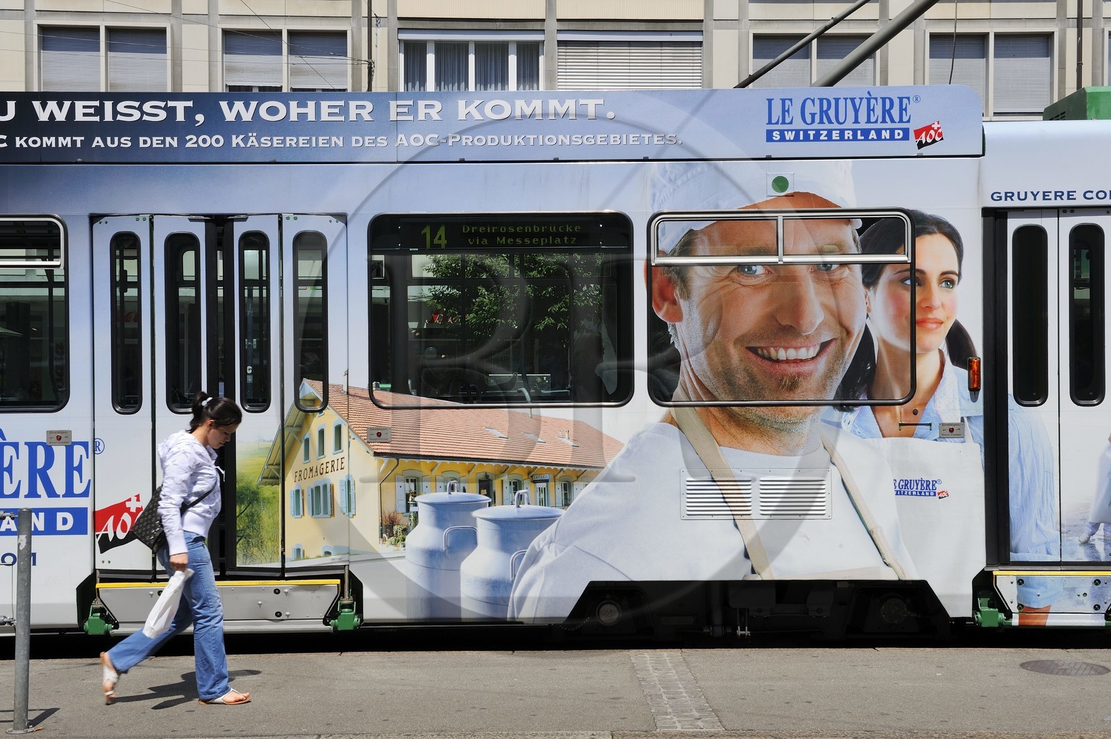 Switzerland, Basel, tram