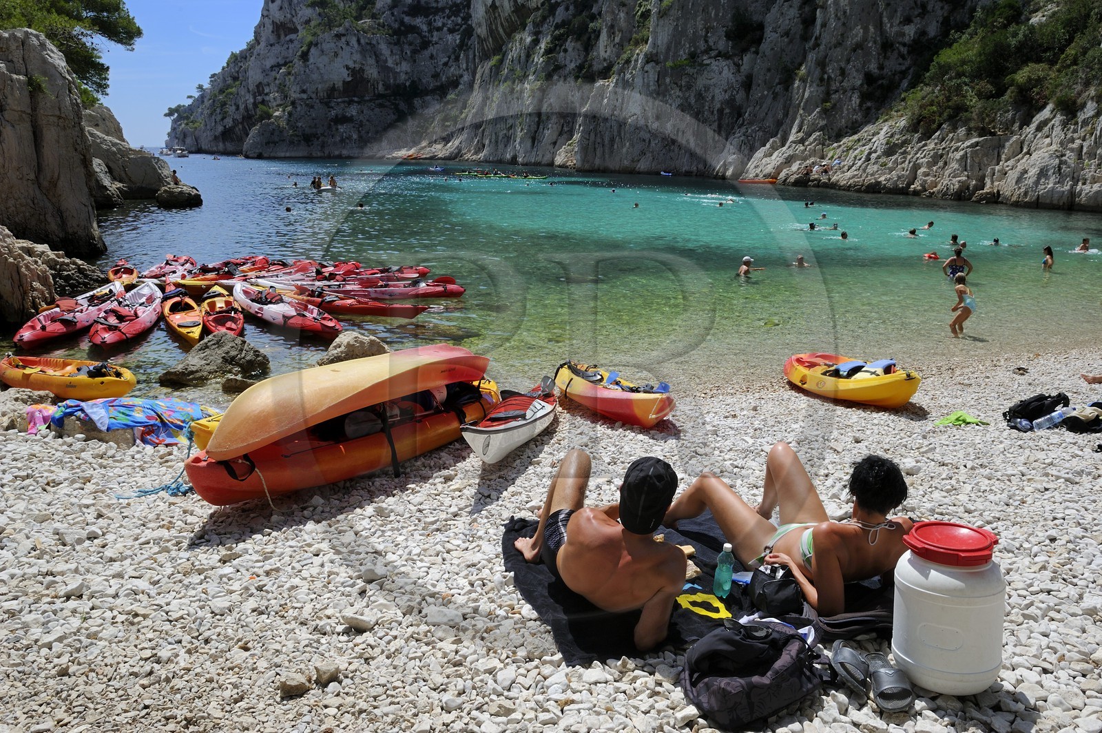 France, Bouches-du-Rhône (13), Cassis, la calanque d'en Vau
