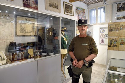 France, Var, Dracenie, Bargemon, rural policeman museum created by the rural policeman Hedi Zahaf