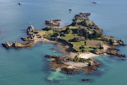 France, Côtes-d'Armor (22), Paimpol, Ile de Saint-Riom (ile de Saint-Rion)