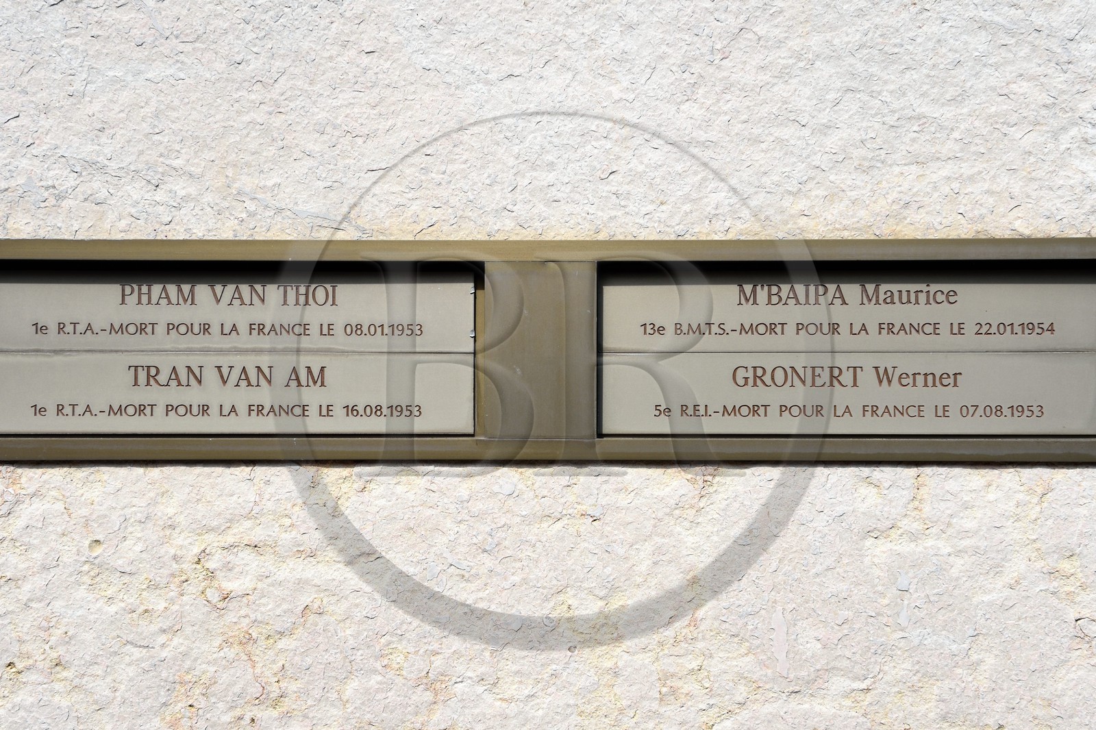 France, Var, Frejus, Memorial of the wars of Indochina and necropolis