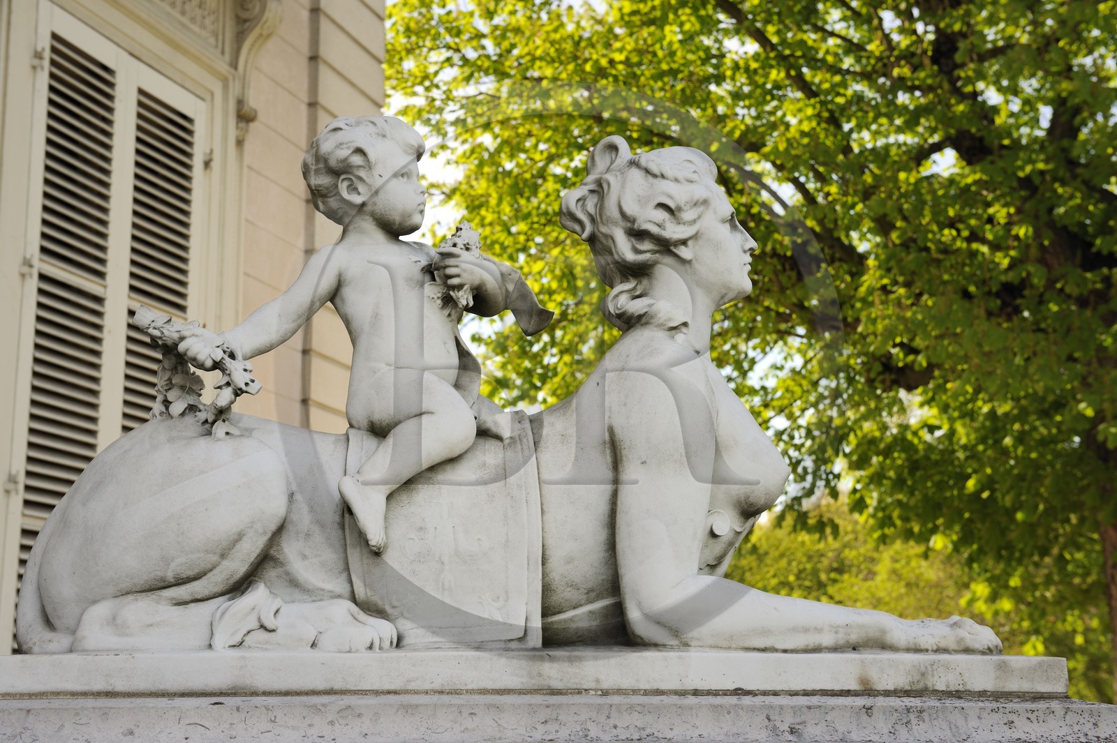 France, Paris (75), le Bois de Boulogne, parc de Bagatelle
