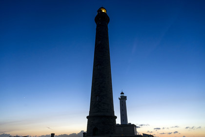 France, Finistère (29), Pays des Abers, Ile Vierge dans l'archipel de Lilia, le phare de l'Ile Vierge, le plus haut phare d'Europe avec 82,5 mètres