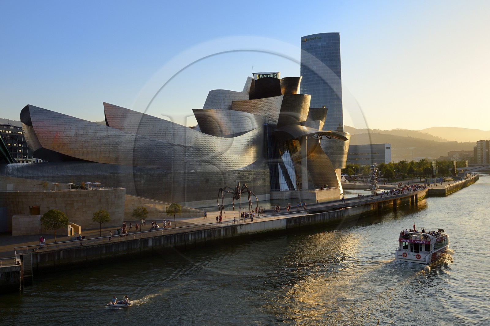 Spain, Basque Country Region, Vizcaya Province, Bilbao, the Guggenheim Museum designed by Frank Gehry