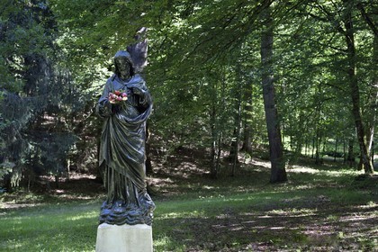France, Meuse (55), Beaulieu-en-Argonne, Ermitage Saint-Rouin
