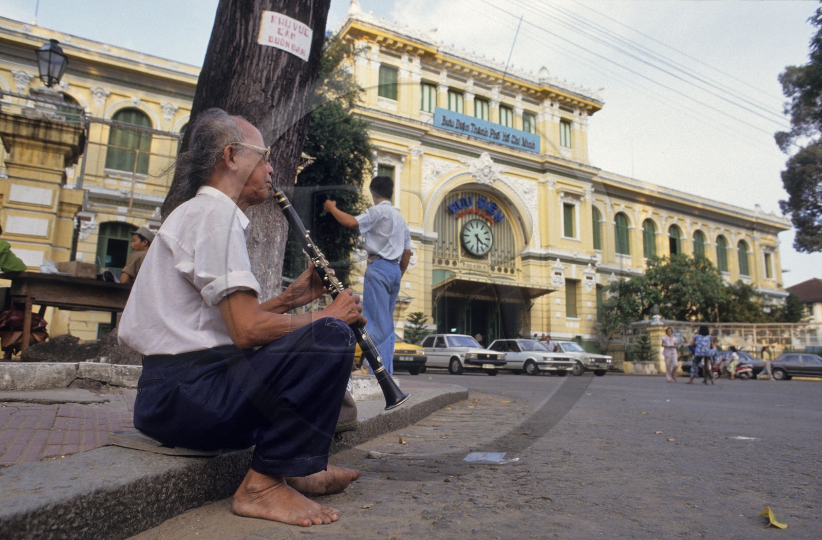 Vietnam, Ho Chi Minh Ville (Saigon), district 1, la Poste centrale,