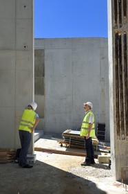 France, Dordogne, Montignac, Montignac-Lascaux Parietal Art international Centre (Lascaux 4) building site