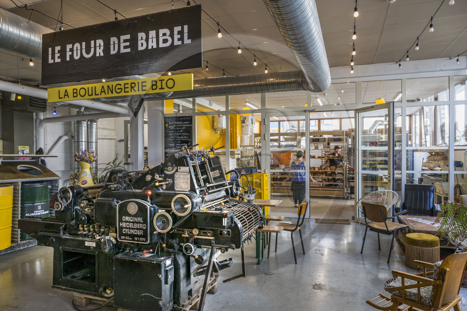 France, Finistère, Brest, PAM, a former printing works that became a third place