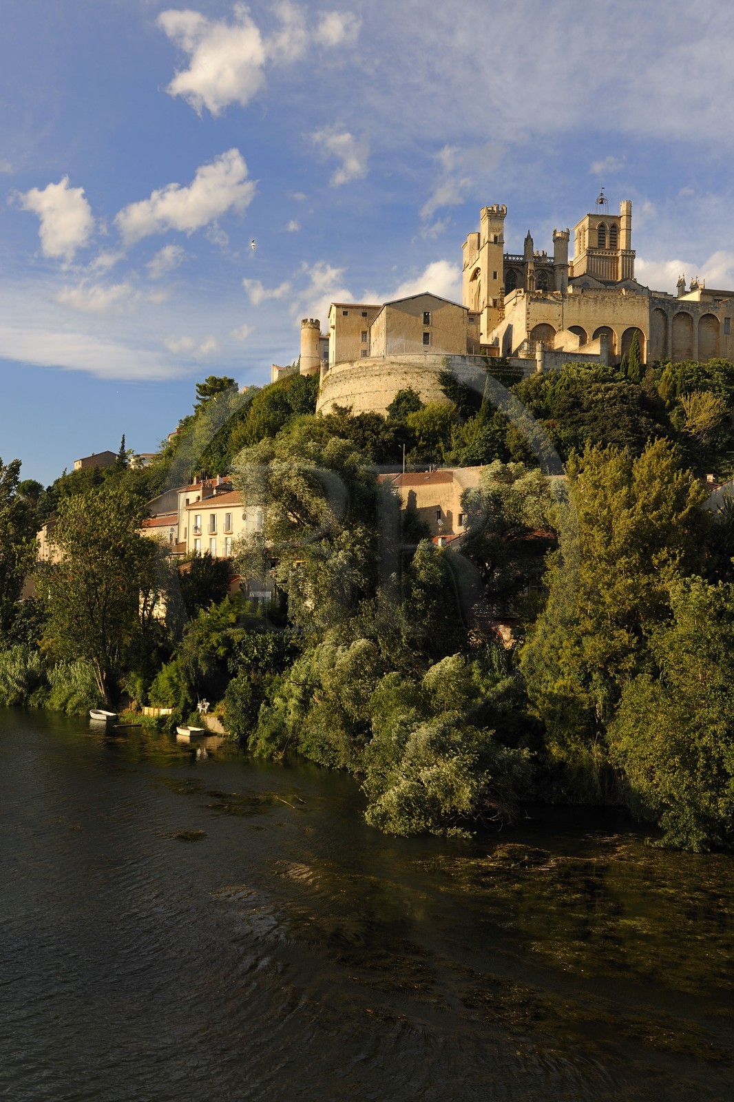 France, Hérault (34), Béziers, la cathédrale Saint-Nazaire