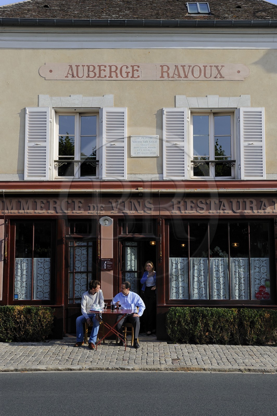 France, Val-d'Oise (95), parc naturel régional du Vexin français, Auvers-sur-Oise, auberge Ravoux où Van Gogh logea avant sa mort