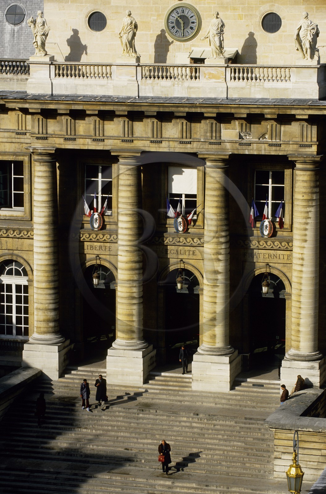 France, Paris (75), île de la Cité, le Palais de justice