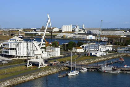 France, Charente-Maritime (17), La Rochelle, le Port Atlantique La Rochelle, port de commerce, la maison du port