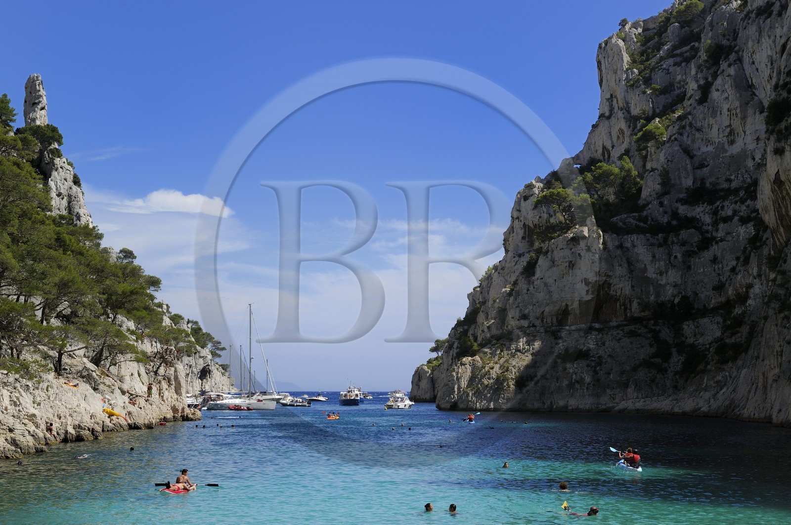 France, Bouches-du-Rhône (13), Cassis, la calanque d'en Vau
