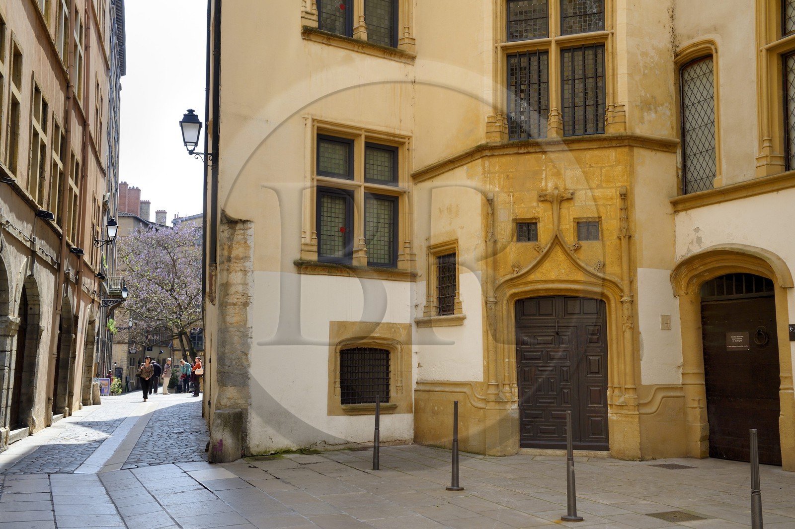 France, Rhône (69), Lyon, site historique classé Patrimoine Mondial de l'UNESCO, quartier de Saint-Paul dans le Vieux Lyon, l'Hôtel de Gadagne Renaissance abritant les musées Gadagne
