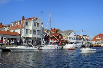 Sweden, Västra Götaland, Smögen harbour