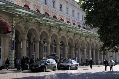 France, Paris (75), la Gare de l'Est, station de taxis