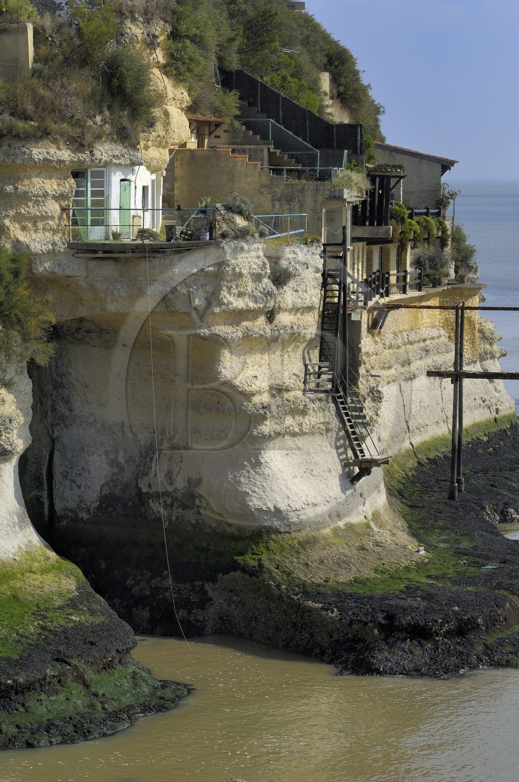 France, Charente-Maritime (17), Meschers-sur-Gironde, les grottes du Regulus