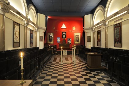 France, Paris, Grand Lodge of France (GLDF), Masonic Temple