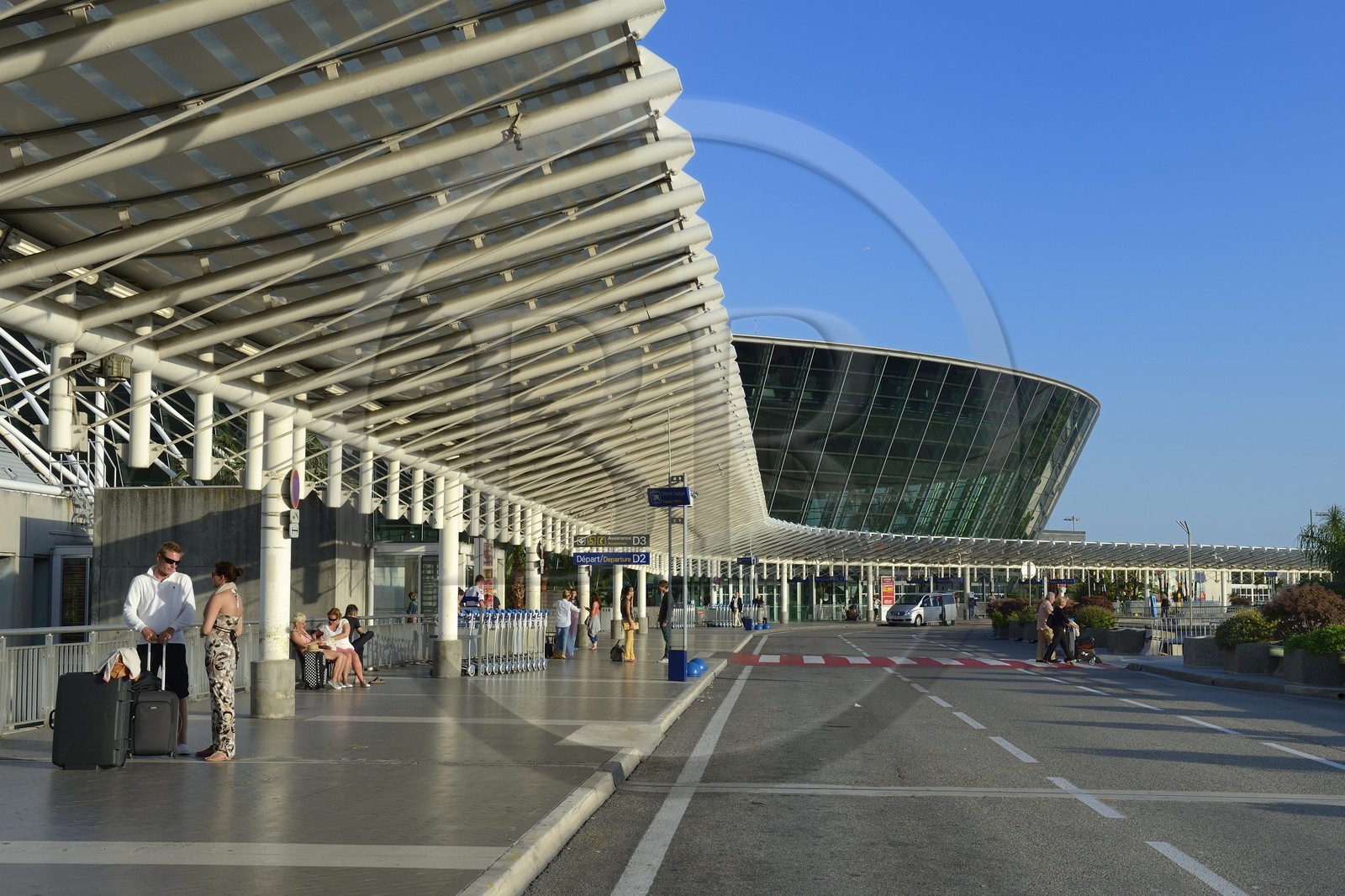 France, Alpes Maritimes, Nice Cote d'Azur airport