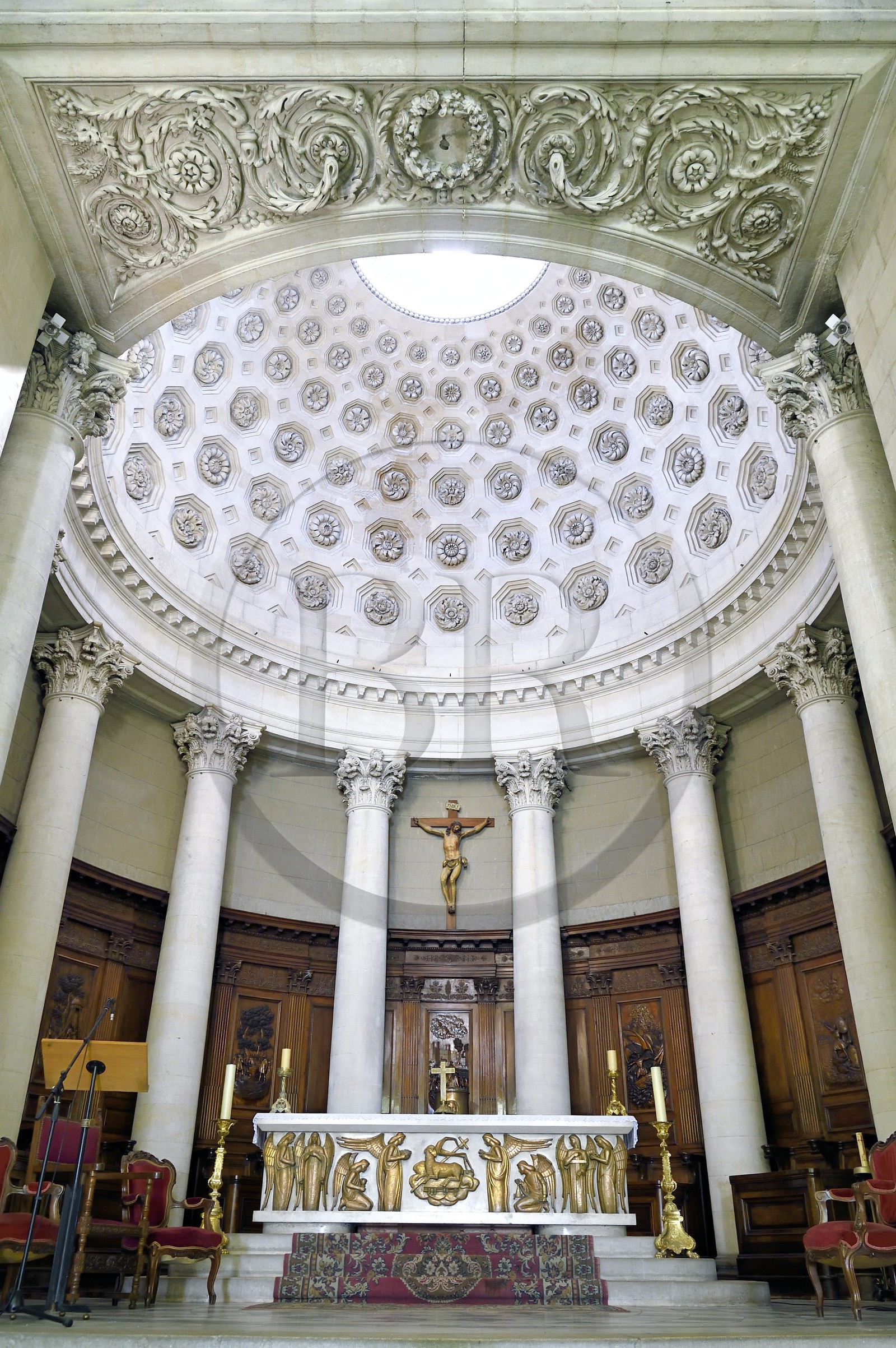 France, Var (83), Toulon, chœur de l'église Saint-Louis datant du XVIIIe siècle