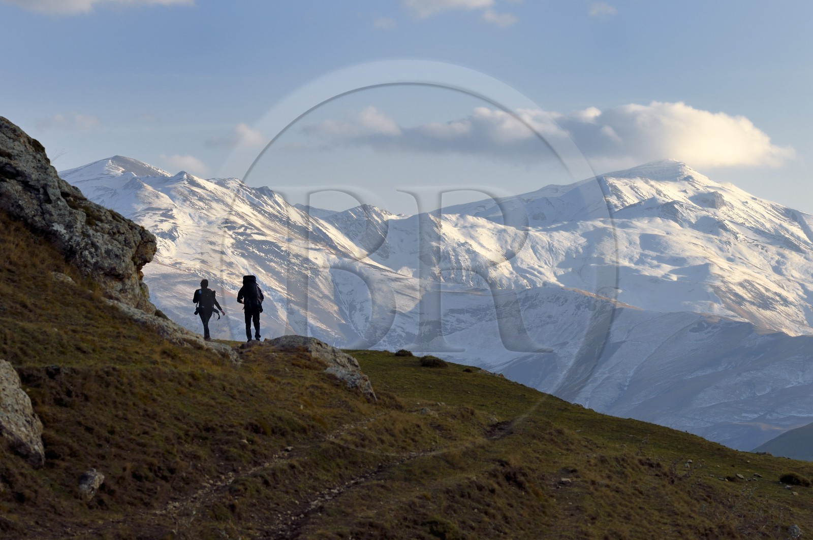Azerbaïdjan, région de Quba (Guba), chaine de montagne du Grand Caucase, randonnée entre le village de Qalaxudat et de Giriz