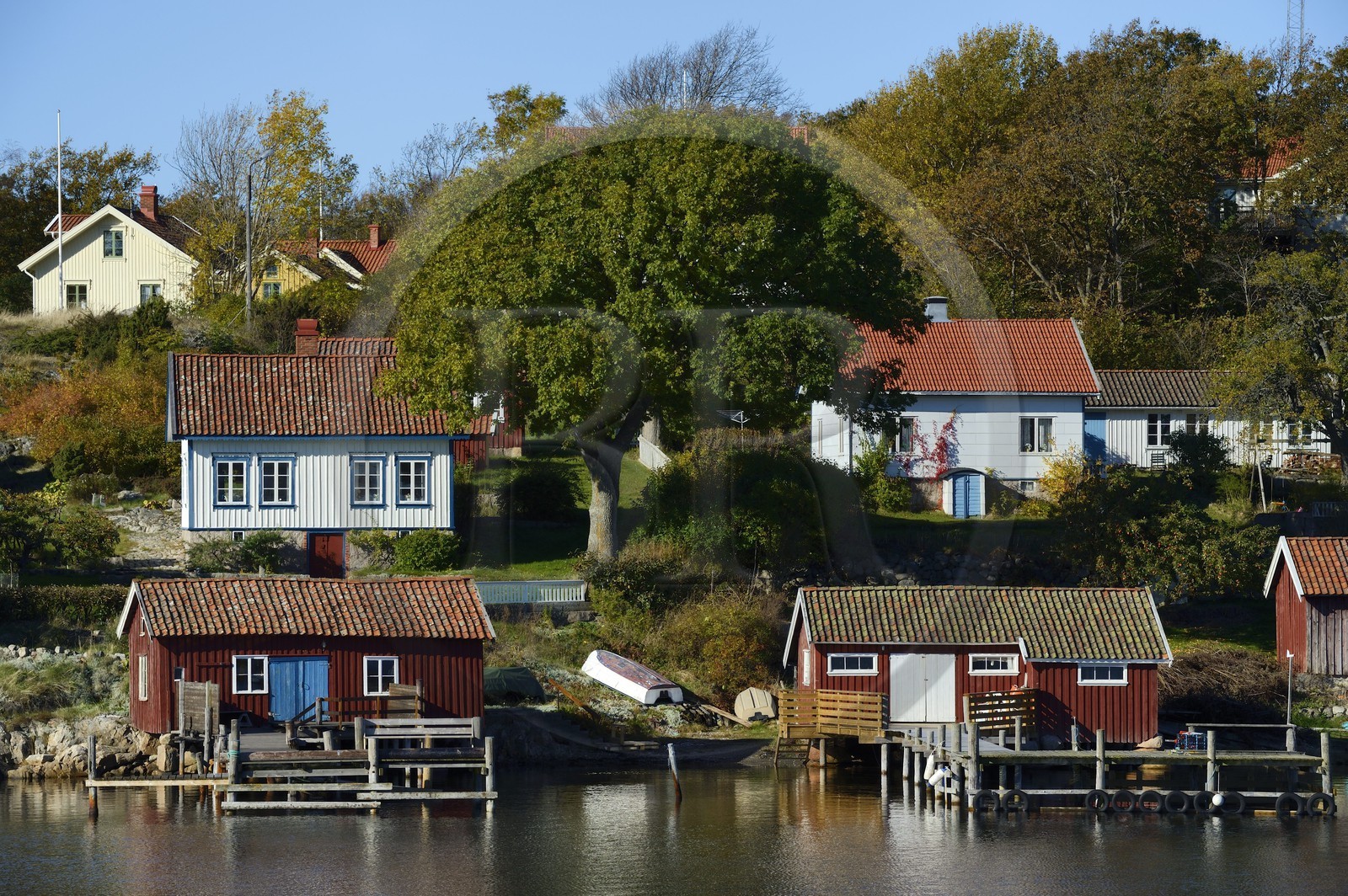 Suède, Västra Götaland, Iles Koster, le detroit de Koster, Ile de Nordkoster