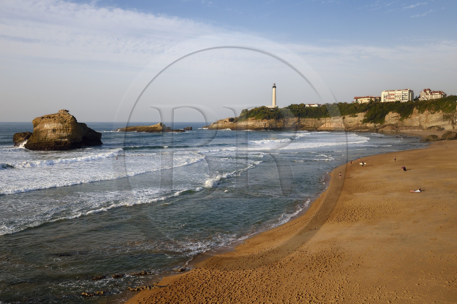 France, Pyrenees Atlantiques, Basque Country, Biarritz, the Miramar beach