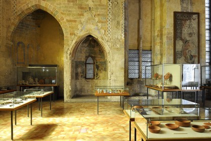 France, Aude, Narbonne, Palais des Archevêques, archaeological museum, Hall of pre-Roman antiquities