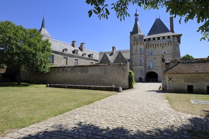 France, Loir-et-Cher (41), château de Talcy