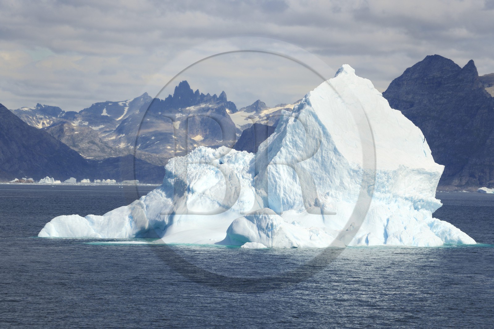 Groenland, région méridionale, iceberg au large du Cap Farvel (Farewell)