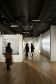 France, Paris (75), vernissage à la Galerie Univer