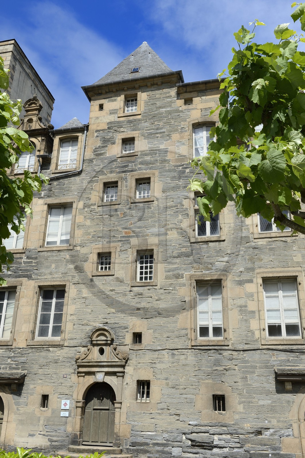 France, Finistere, Morlaix, Mansion called François du Parc (16th - 17th century) place Charles de Gaulle