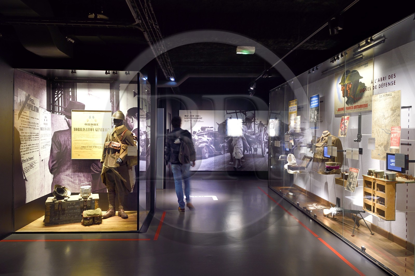 France, Calvados, Caen, the Peace Memorial