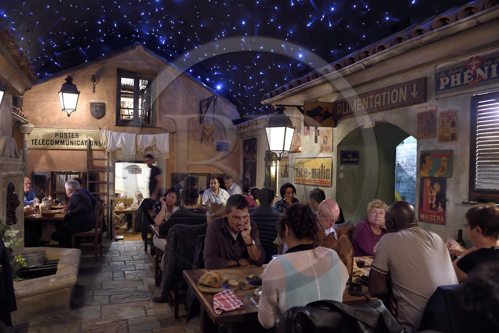 France, Corse-du-Sud (2A), Ajaccio, Restaurant Le 20123 dans la rue du Roi de Rome