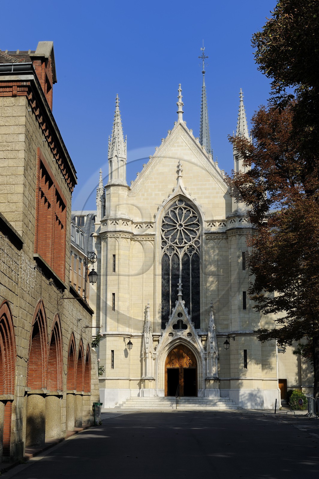 France, Paris, Fondation d'Auteuil chapel
